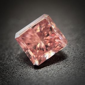 0.30 GIA Fancy Deep Brownish Orangy Pink I1